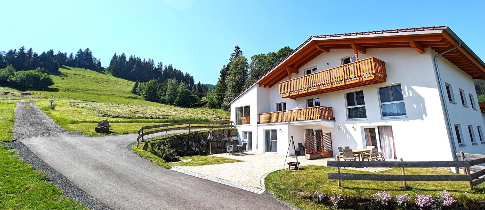 Landhaus Am Schindelberglift Apartment Oberstaufen Exterior photo