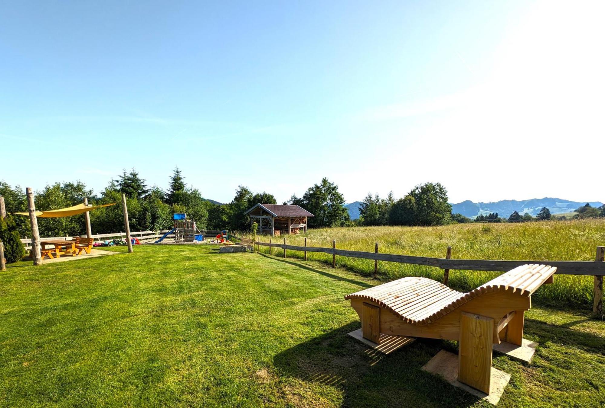 Landhaus Am Schindelberglift Apartment Oberstaufen Exterior photo